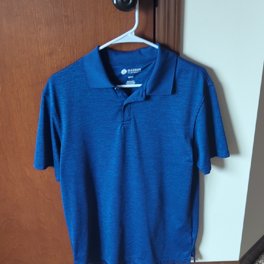 Haggar Classic Navy Polo Shirt
